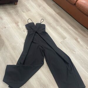 Bariano Black Wide Leg jumpsuit size S